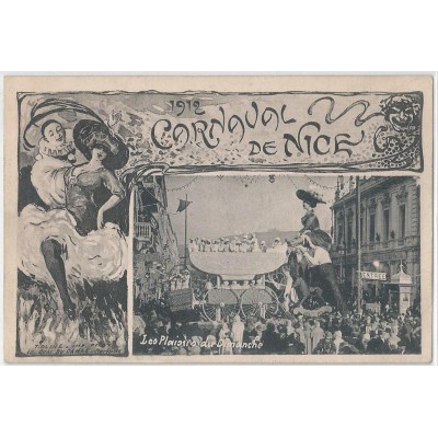 Carnaval de Nice 1912 - Les Plaisirs du Dimanche 